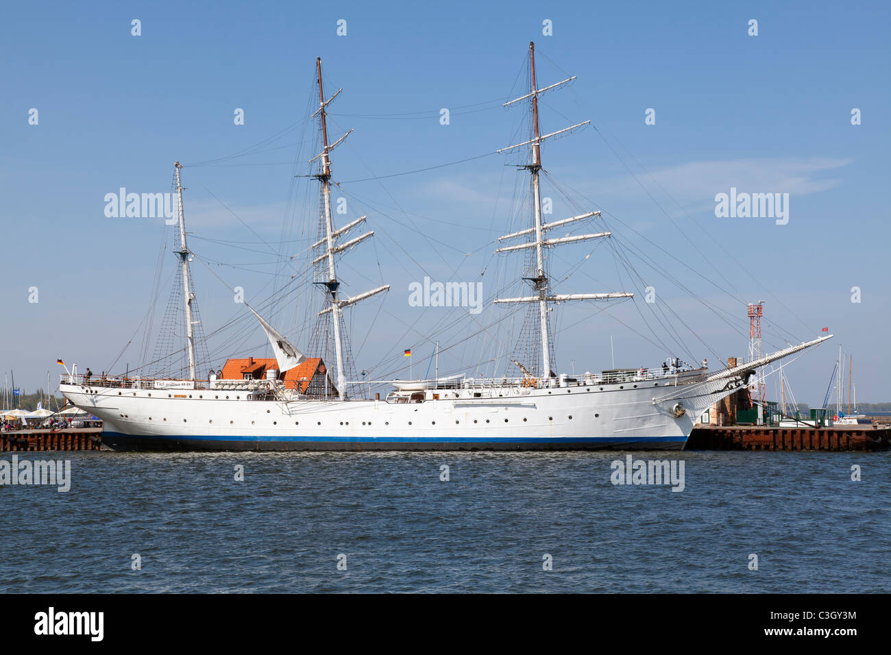 Gorch Foch I, Stralsund, Mecklenburg Vorpommern, Allemagne Banque D'Images