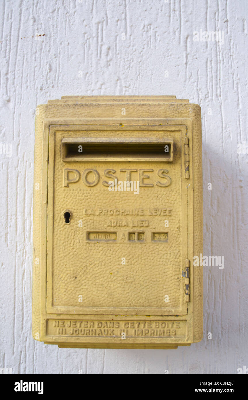 Boîte postale tanger maroc afrique du nord Banque D'Images