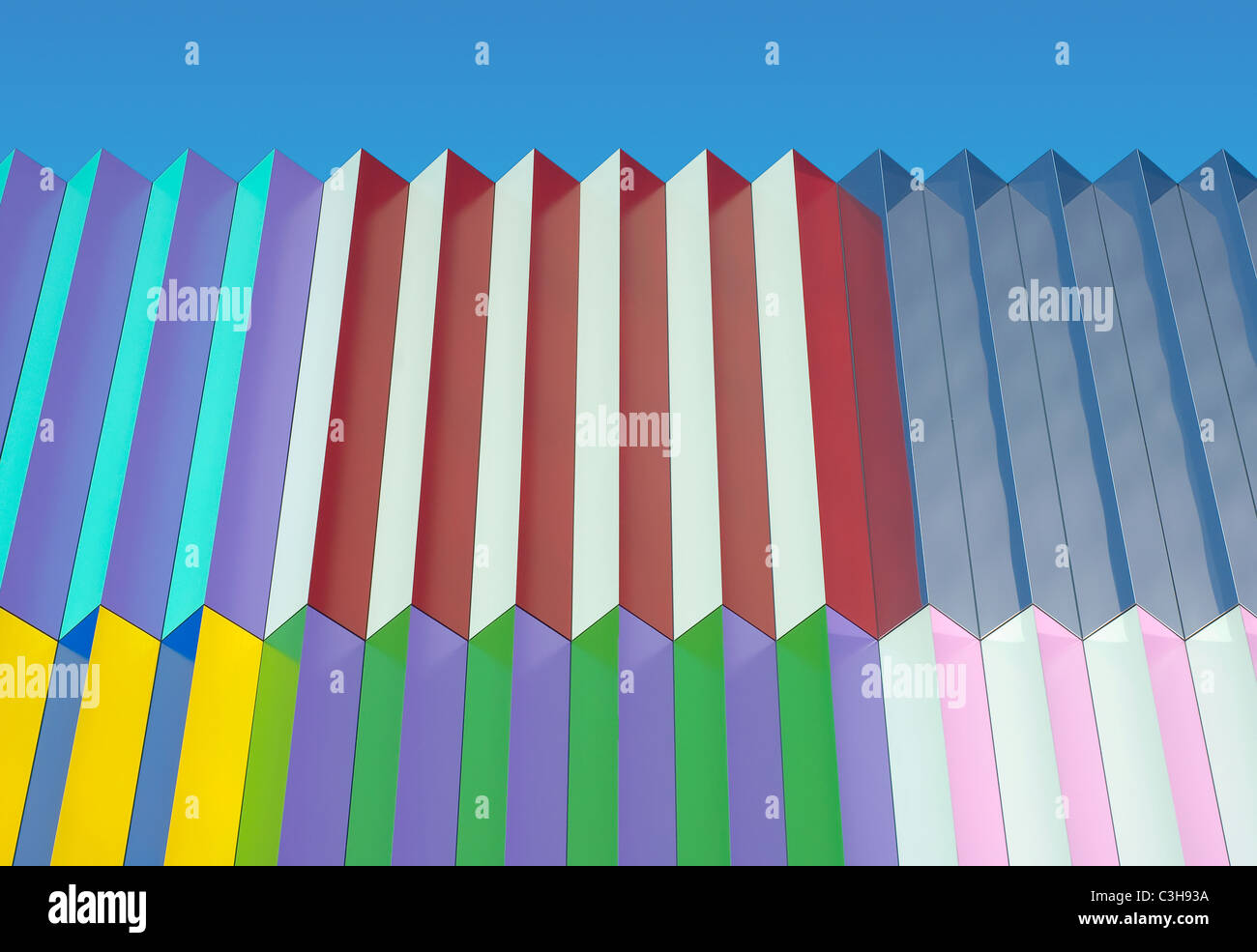 Bureau moderne Design Architectural Banque D'Images