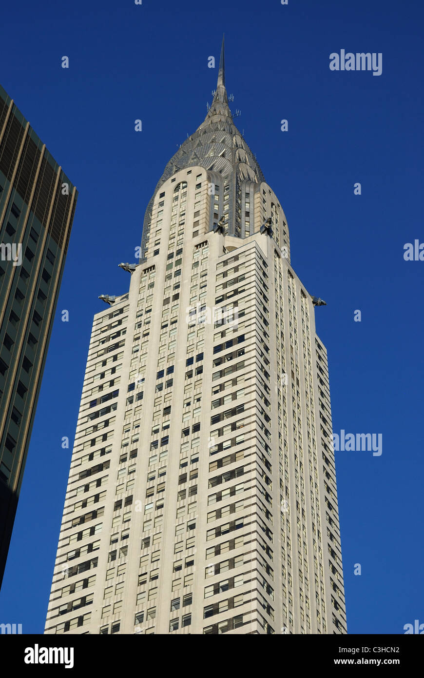 Historique le Chrysler Building à New York, New York. Banque D'Images