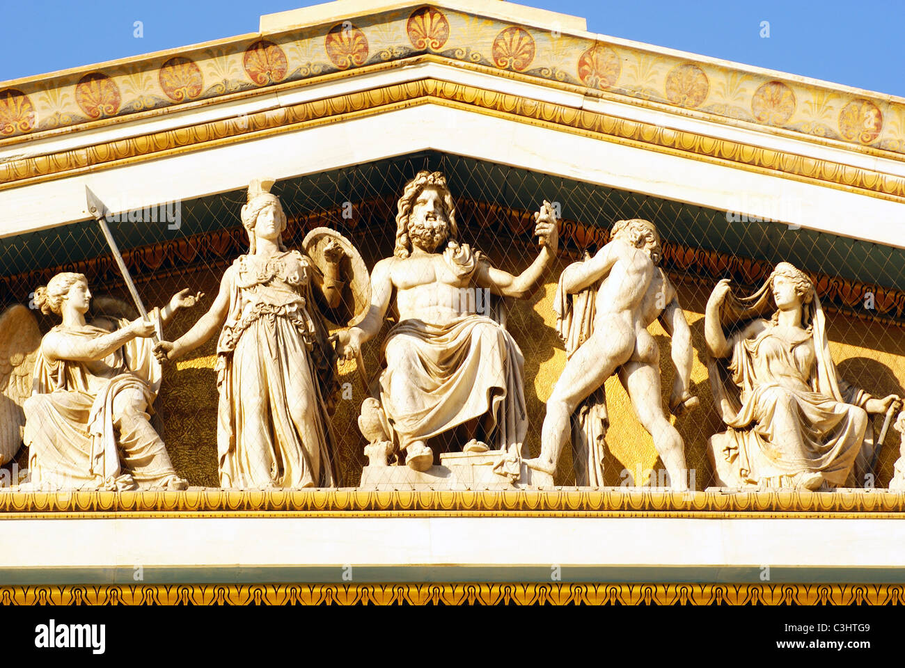 Sculpture du Parthénon, Grèce Banque D'Images