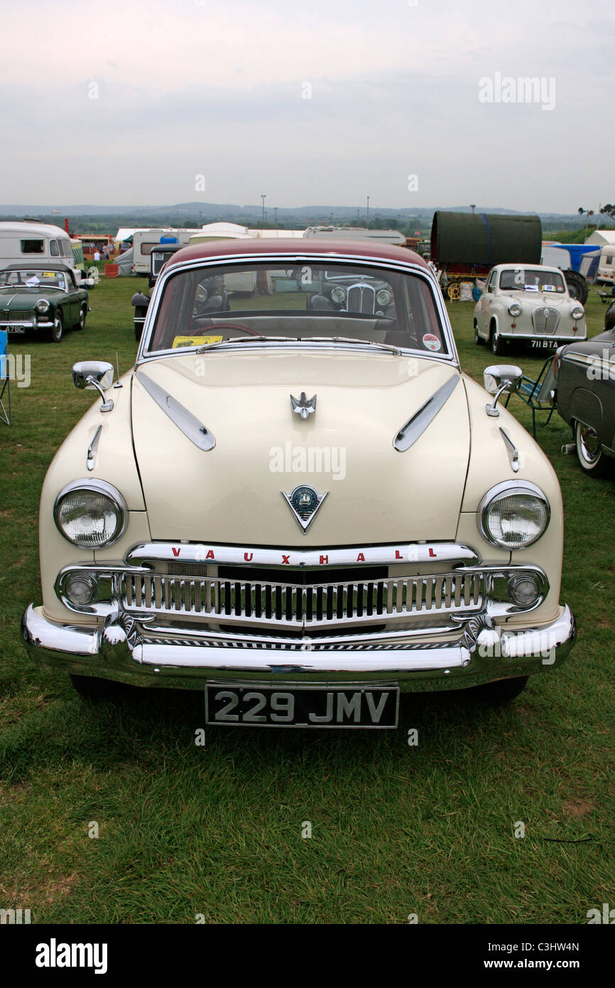 Un millésime 1950 Anglais Vauxhall Creata location Banque D'Images
