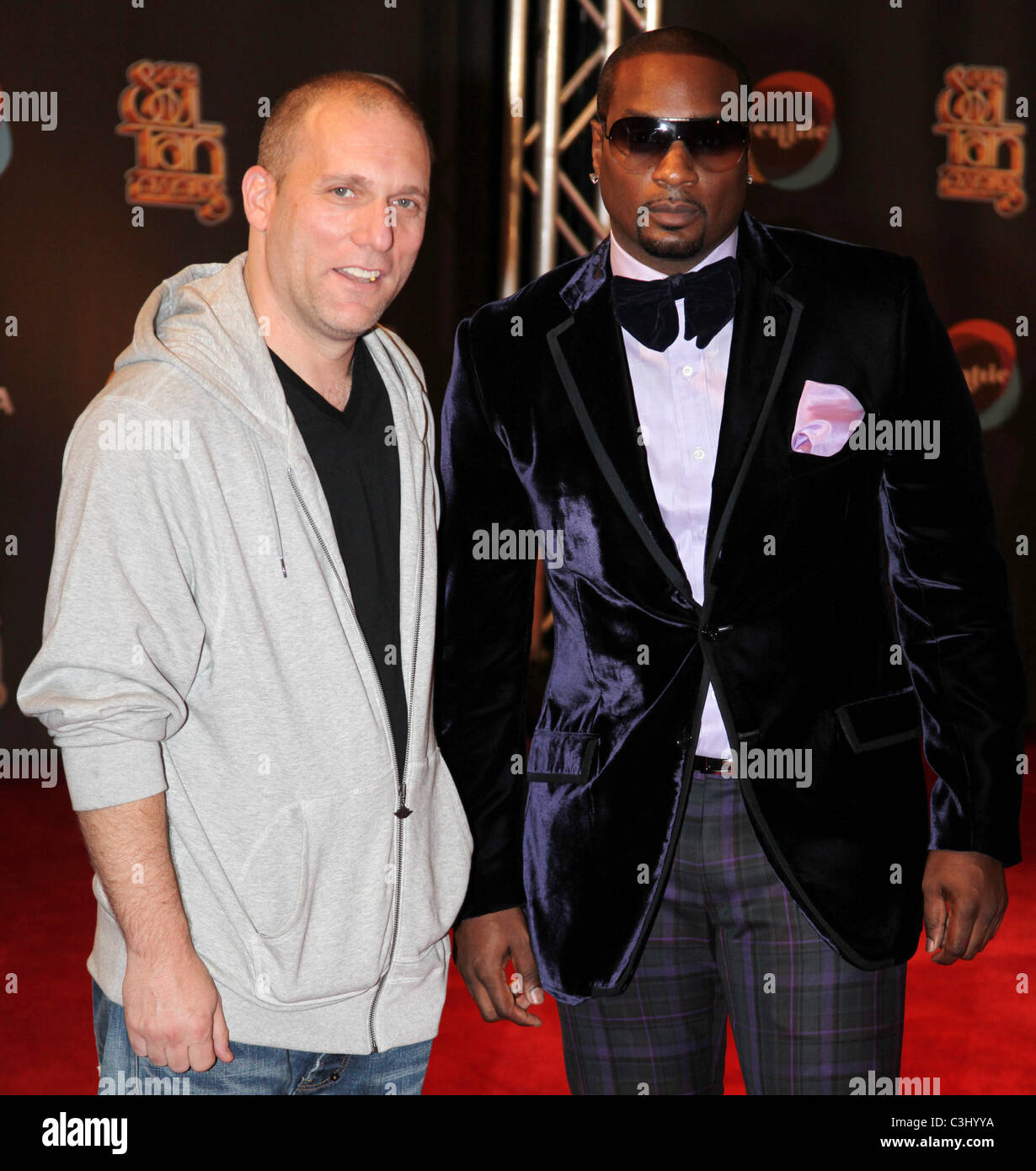 Steve Rifkind et Devyne Stephens Le 2009 Soul Train Awards tenue au Georgia World Congress Center Atlanta, Géorgie - Banque D'Images