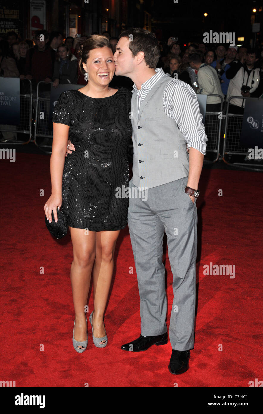 Guest et Martin Compston Le Times BFI London Film Festival : la disparition d'Alice Creed - dépistage tenue à la vue à l'Ouest Banque D'Images