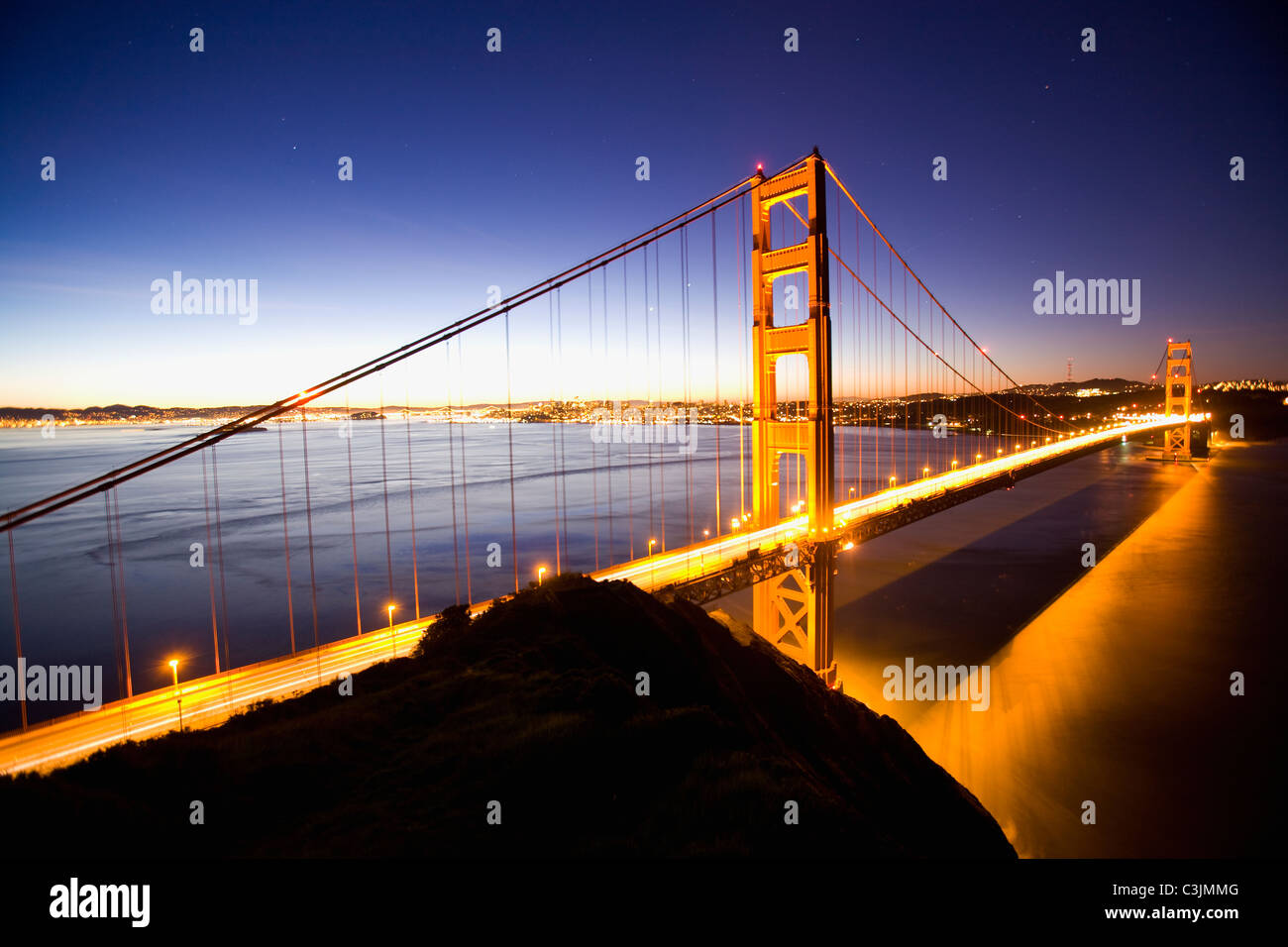 Etats Unis, San Francisco, Golden Gate Bridge Banque D'Images