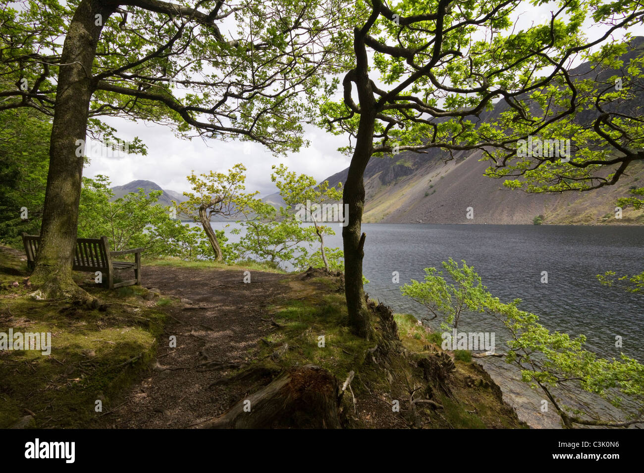Lake district plus profond lac Wastwater cumbria england uk Banque D'Images