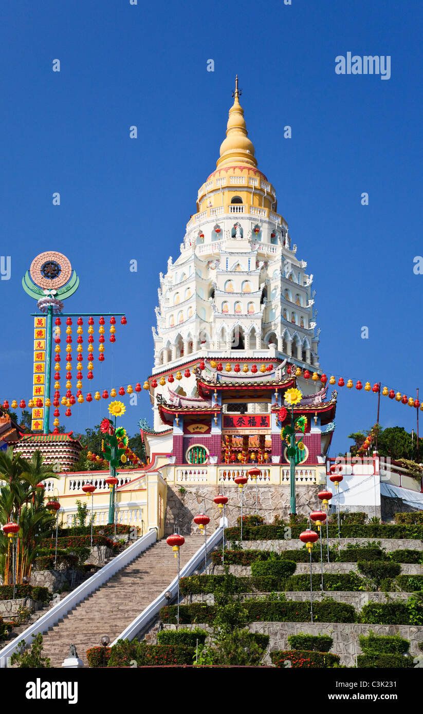 Temple de Kek Lok Si, Penang Banque D'Images