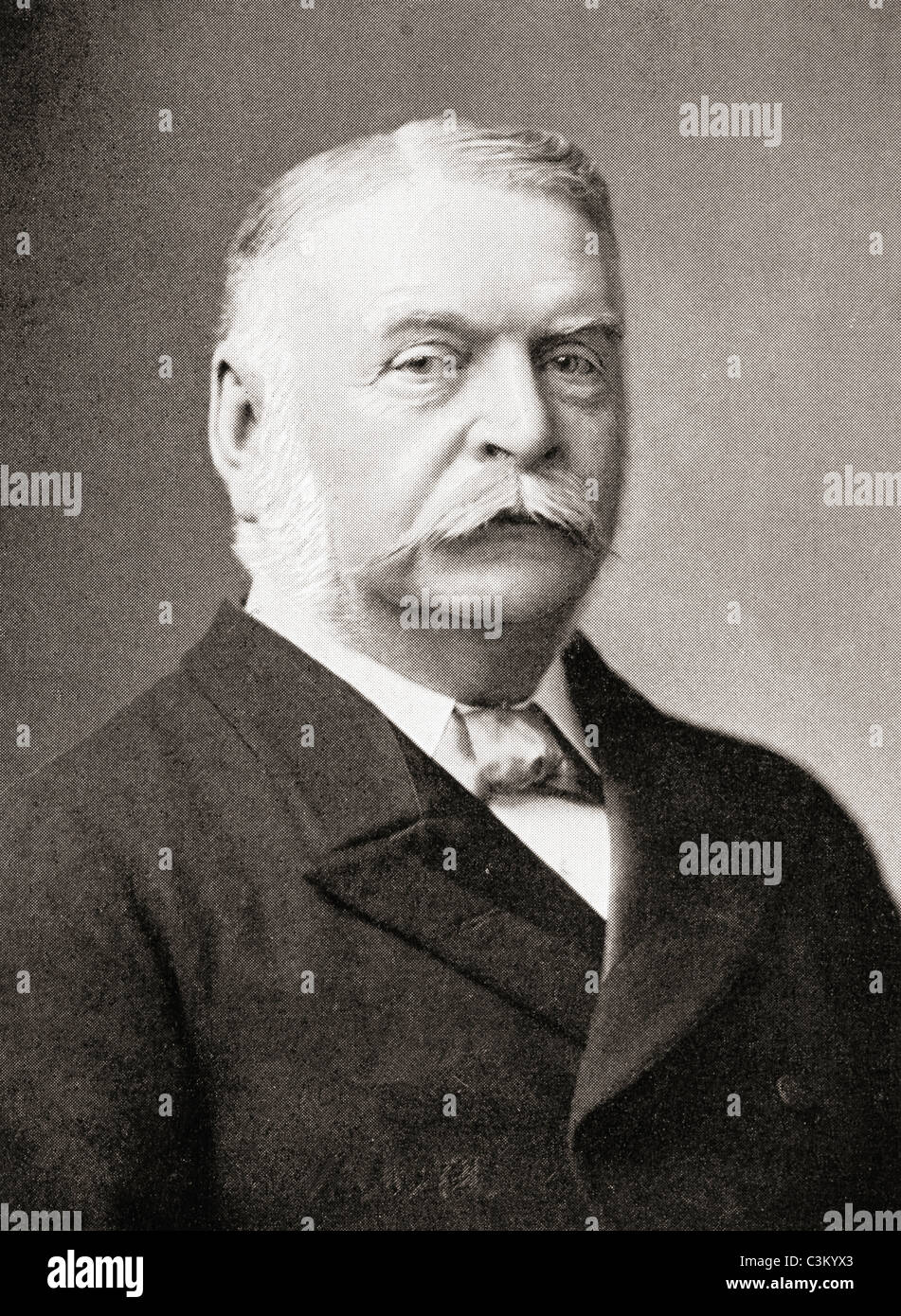 James Kitson, 1er baron Airedale, 1835 - 1911. Par les pairs britannique et homme politique français. Banque D'Images