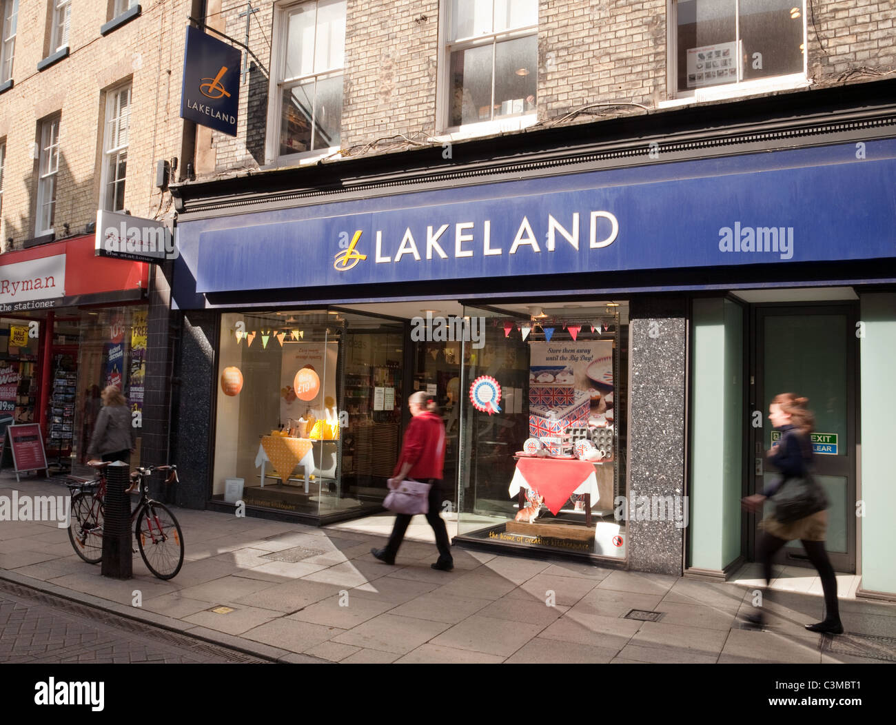 Magasin de Lakeland, Sidney St, Cambridge UK Banque D'Images