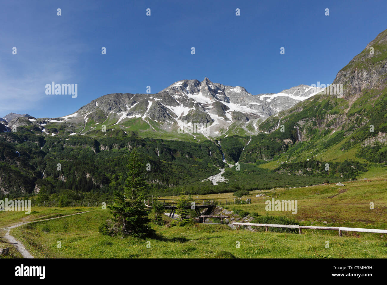 Autriche, Salzbourg, vue sur la montagne Banque D'Images