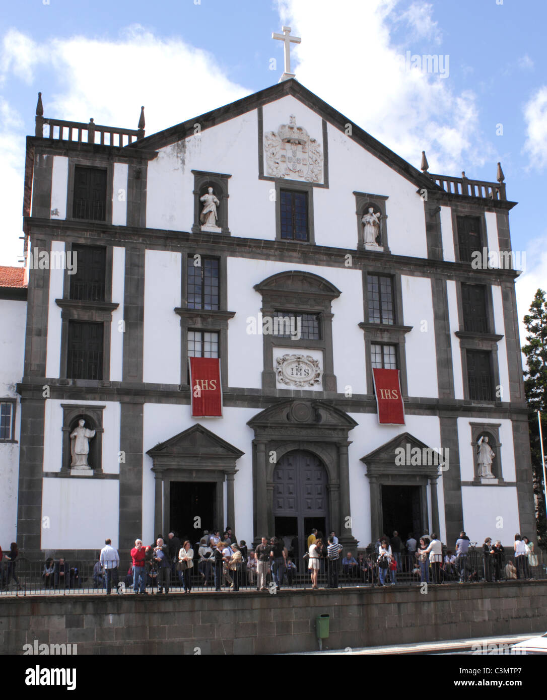 Igreja do Colegio église des Jésuites à Funchal Madeira Banque D'Images