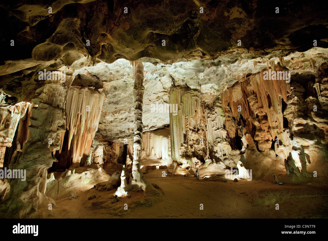 L'Afrique du Sud, Western Cape, près d'Oudtshoorn, les grottes de Cango. Banque D'Images