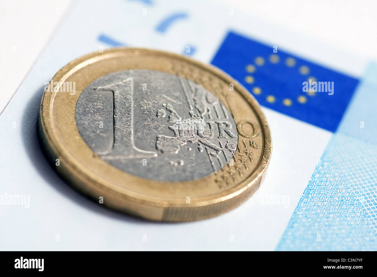 Euro Monnaie de la zone euro Banque D'Images