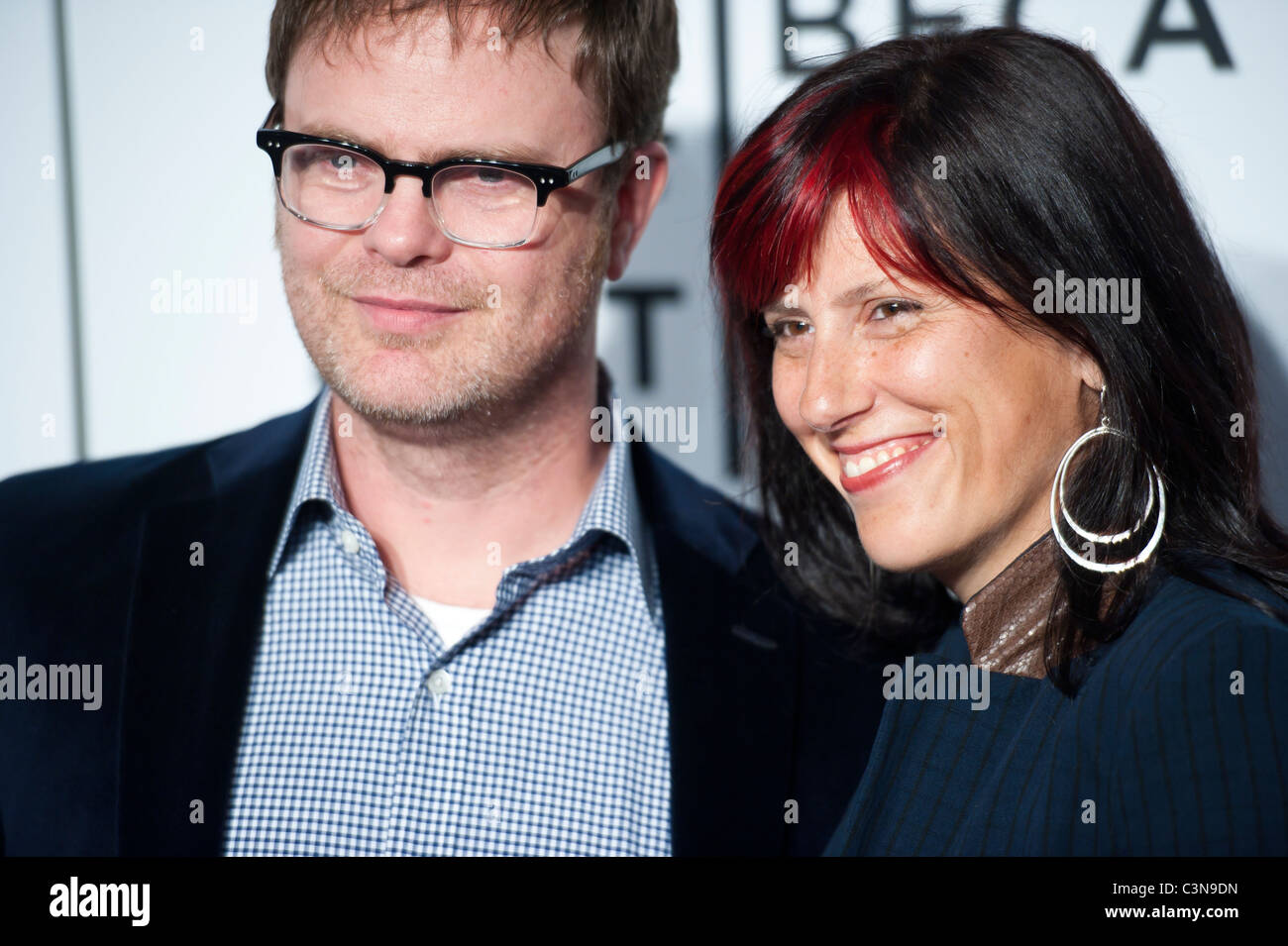 Paris, le 20 avril - soirée d'ouverture du Festival du film de Tribeca à New York, 4/20/2011 Banque D'Images