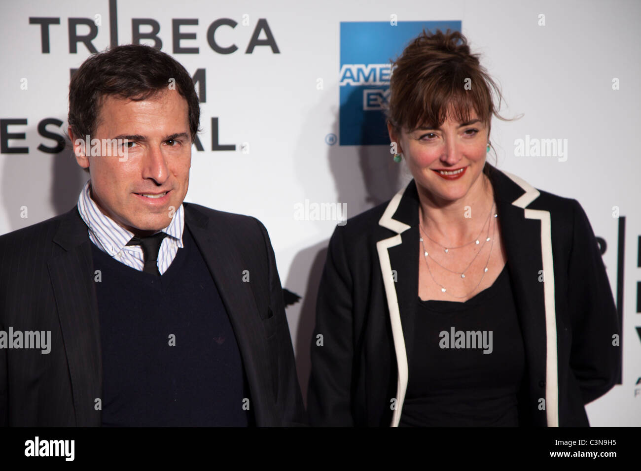 Paris, le 20 avril - soirée d'ouverture du Festival du film de Tribeca à New York, 4/20/2011 Banque D'Images