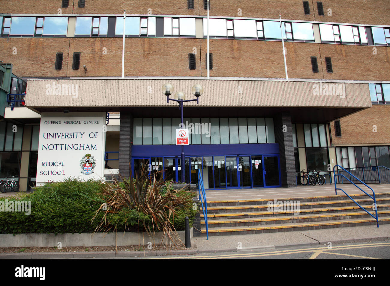 Le Queen's Medical Center (QMC), l'École de médecine, Hôpital Universitaire, Nottingham, Angleterre, Royaume-Uni Banque D'Images