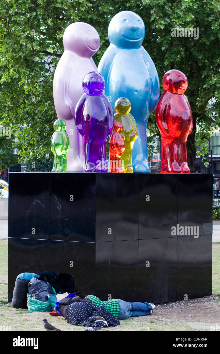 Jelly Geant Famille Bebe Marble Arch Hyde Park Londres Photo Stock Alamy