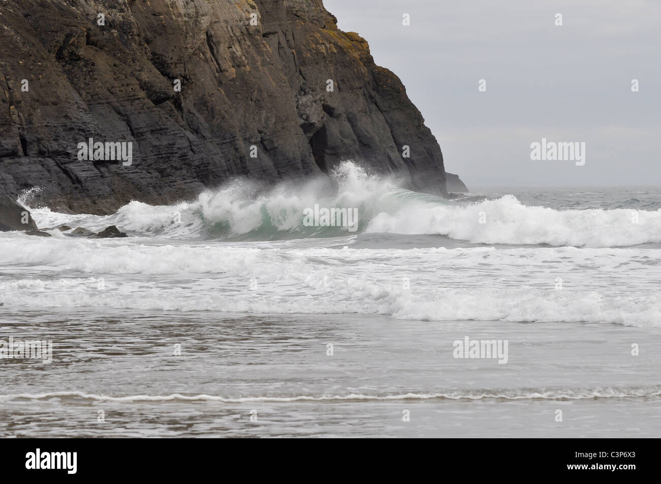 Ceiriad Llyen Porth Abersoch Péninsule Banque D'Images