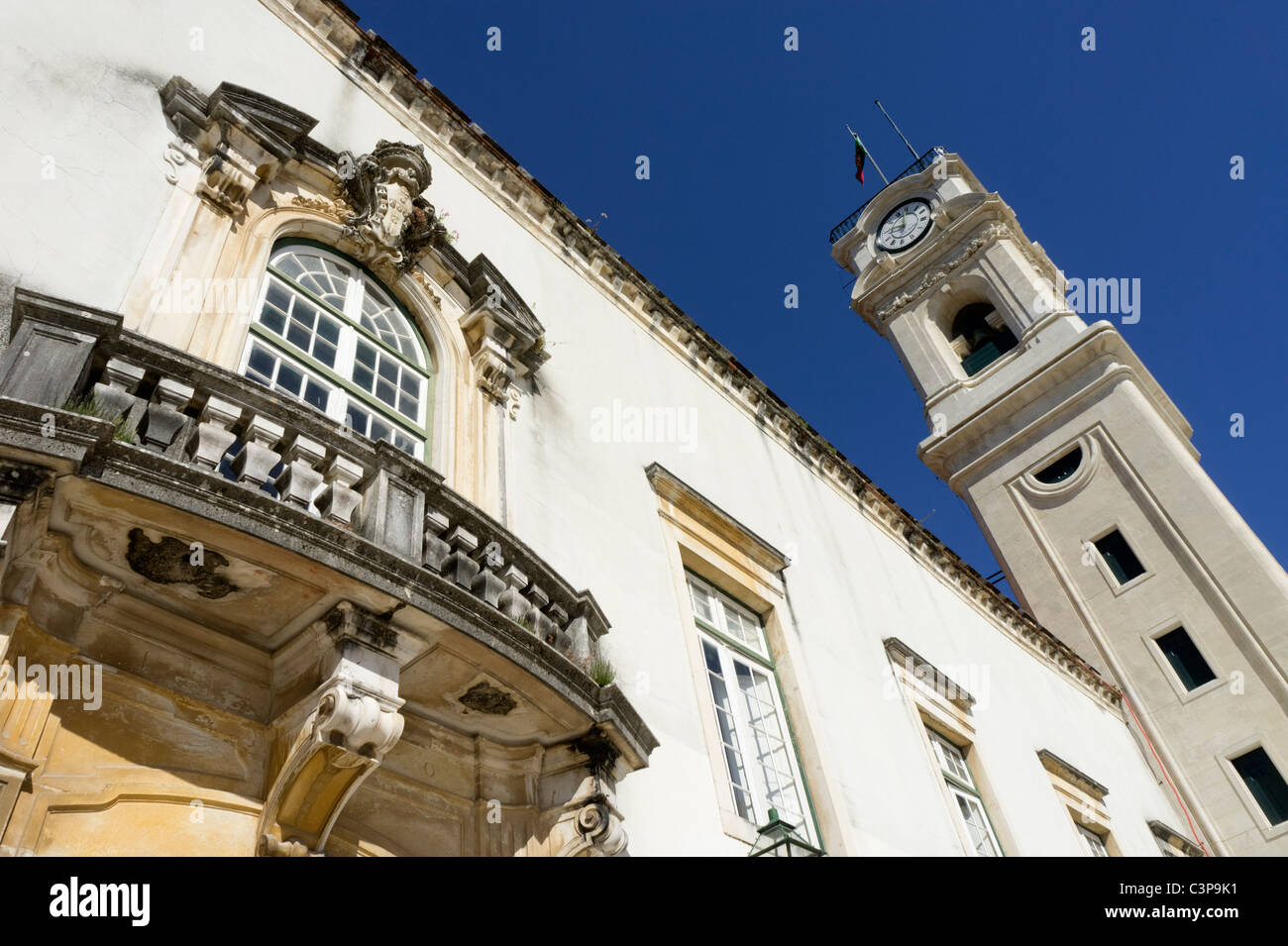 Tour de l'université de Coimbra, Coimbra, Portugal Banque D'Images