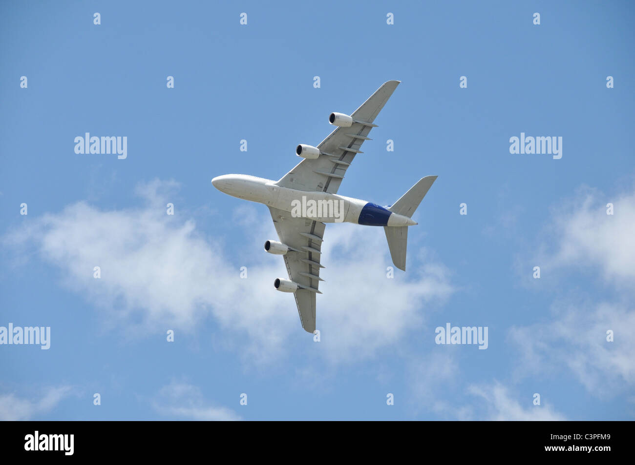 Vol avion de ligne Banque D'Images