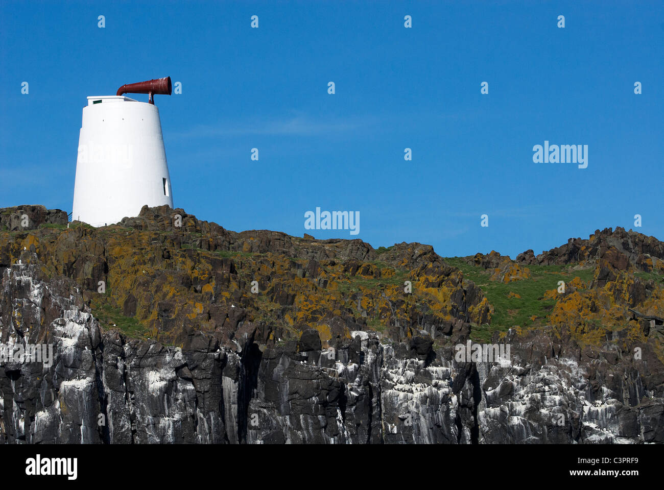 Brume sur l'île de mai Banque D'Images