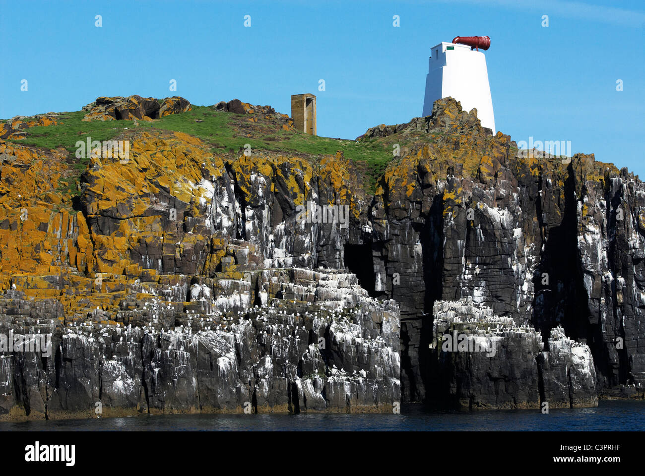 Brume sur l'île de mai Banque D'Images