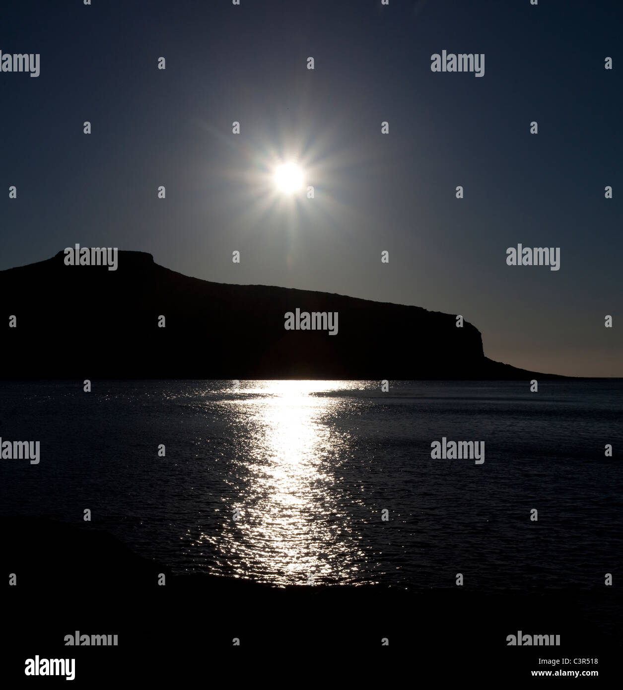 Balos Beach, sur la péninsule de Gramvousa, dans le nord-ouest de Crète, Grèce. Banque D'Images