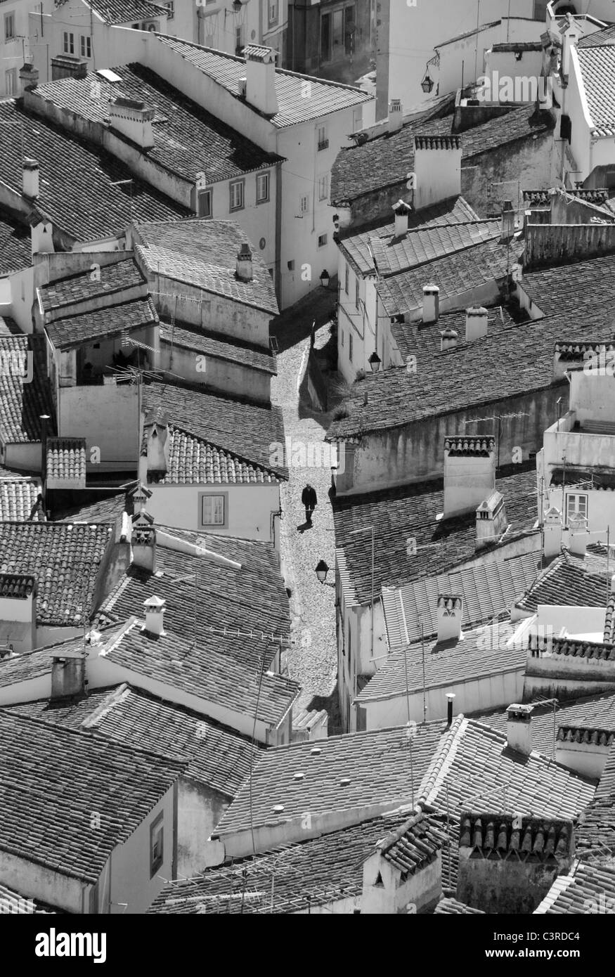 Avis de Castelo de Vide du château. Le Portugal. L'Europe. Banque D'Images