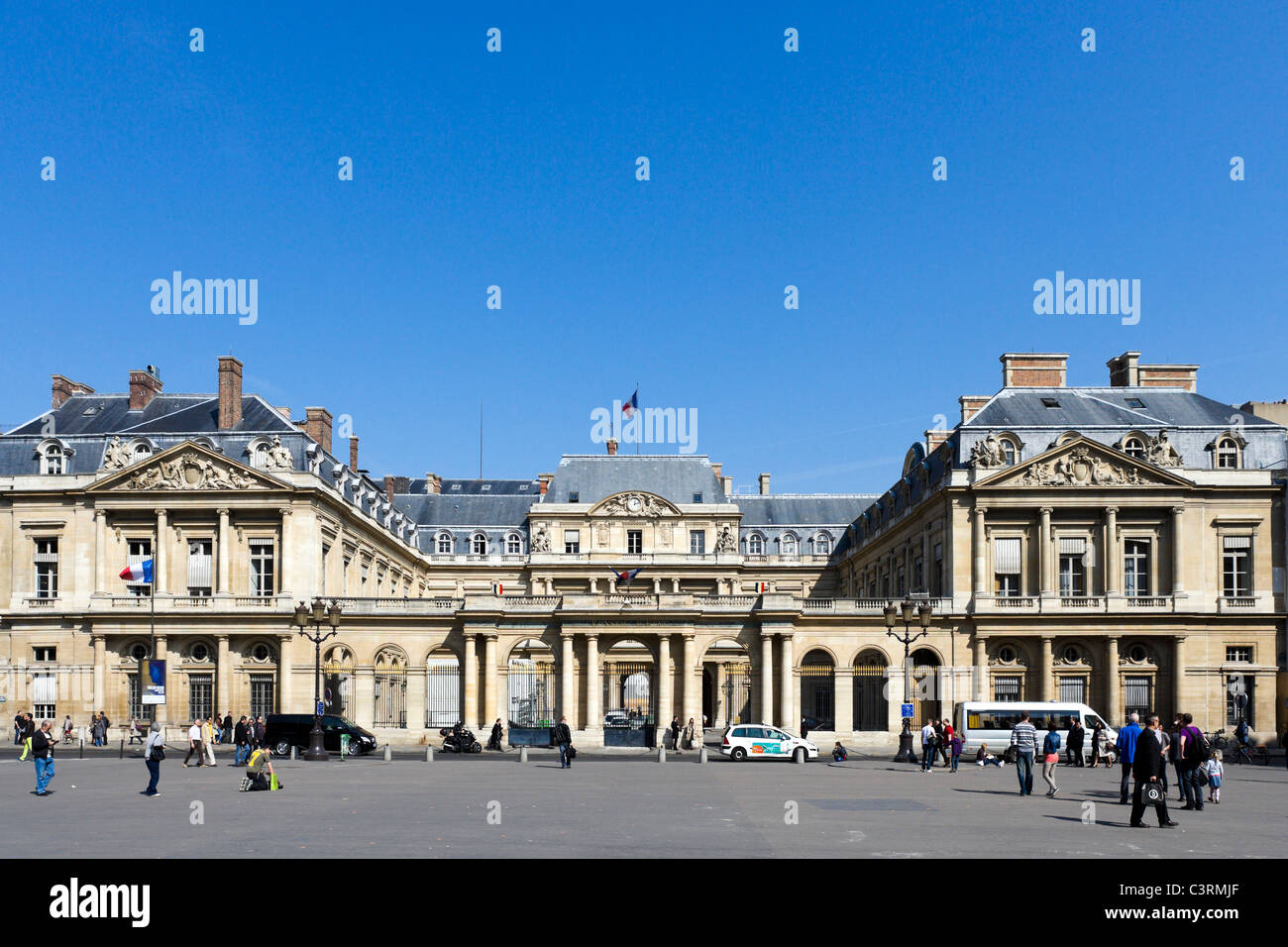 Le Palais Royal, 1ème arrondissement, Paris, France Banque D'Images