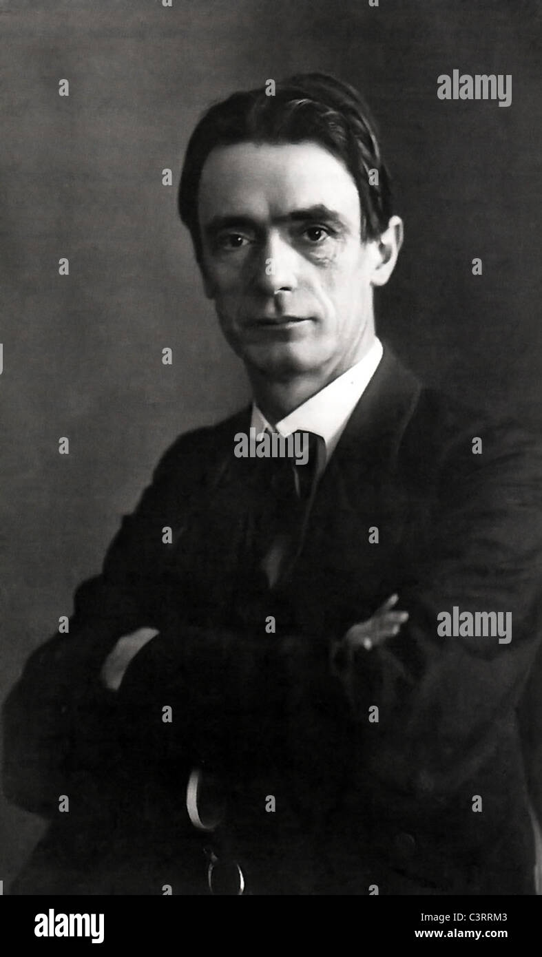 Rudolf Steiner, Rudolf Steiner Lorenz Joseph Banque D'Images