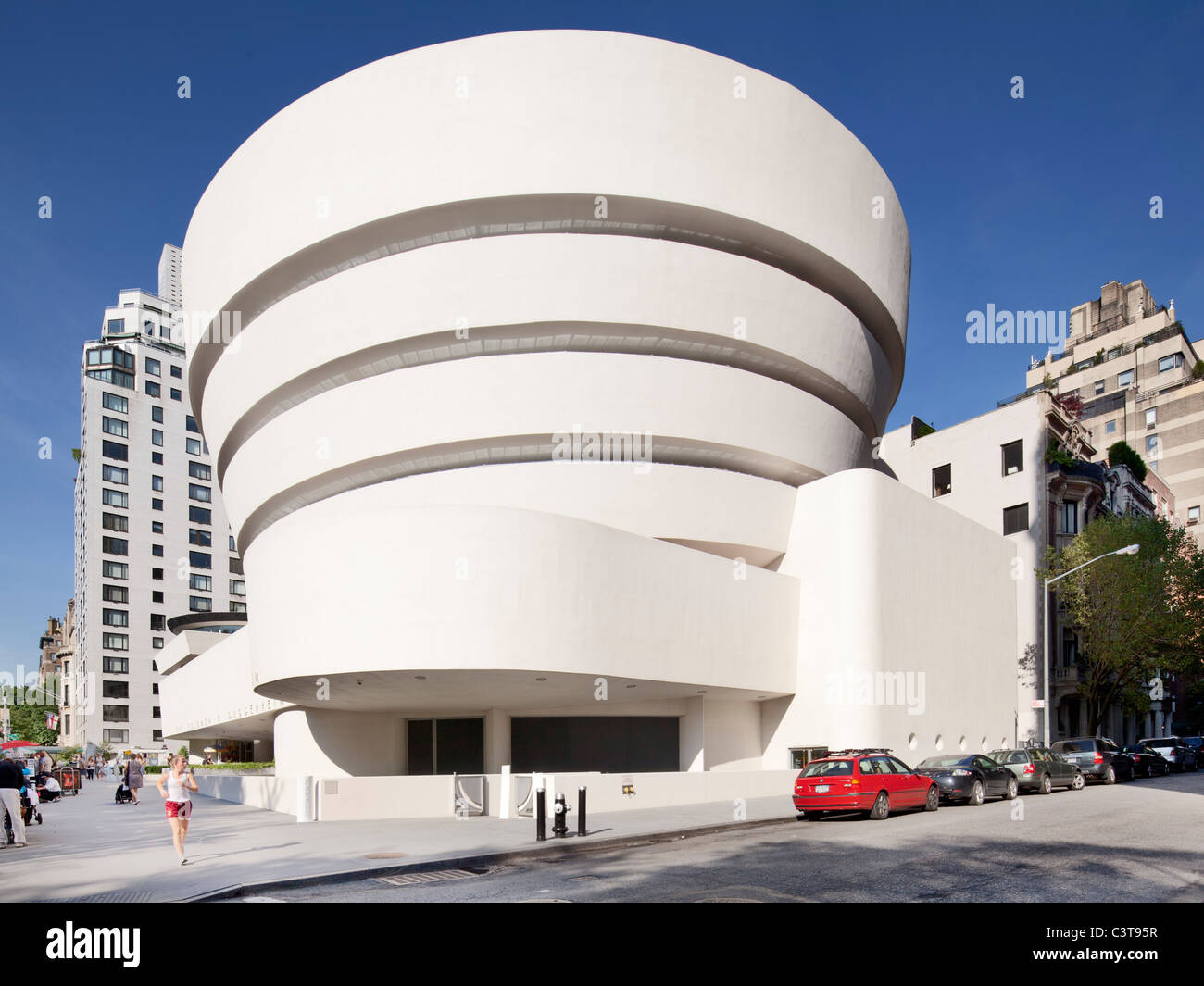 Musée Solomon R. Guggenheim, New York Banque D'Images