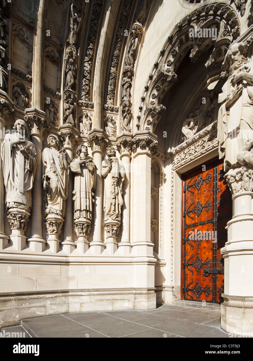 Église Cathédrale de Saint John the Divine, à New York Banque D'Images