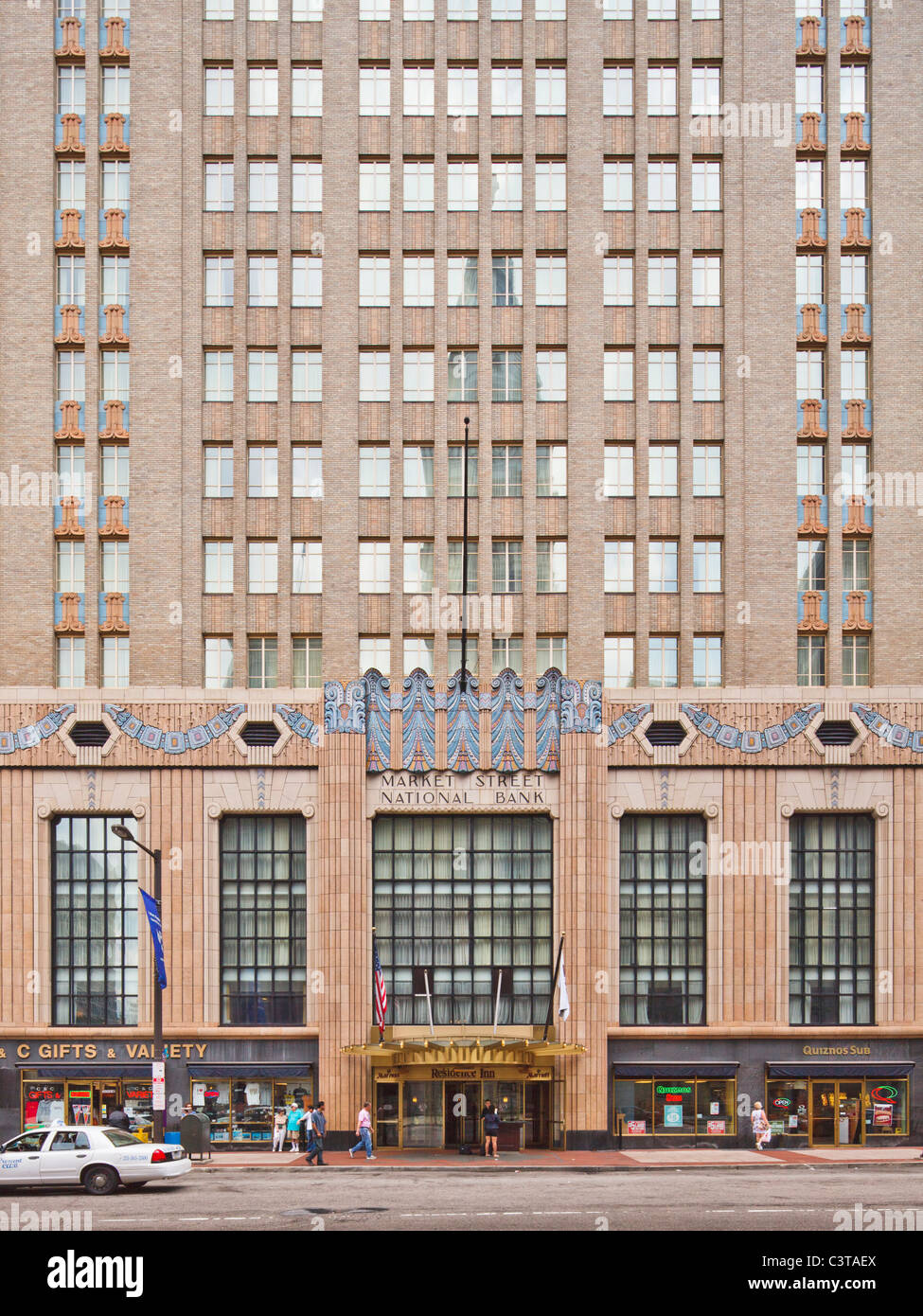 Market Street, Philadelphie Banque Nationale Banque D'Images