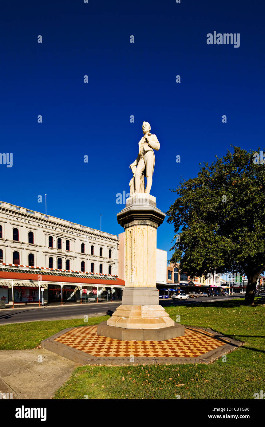 Ballarat Australie / Monument dédié à la poète irlandais Thomas Moore dans Sturt Street, Ballarat Victoria en Australie. Banque D'Images
