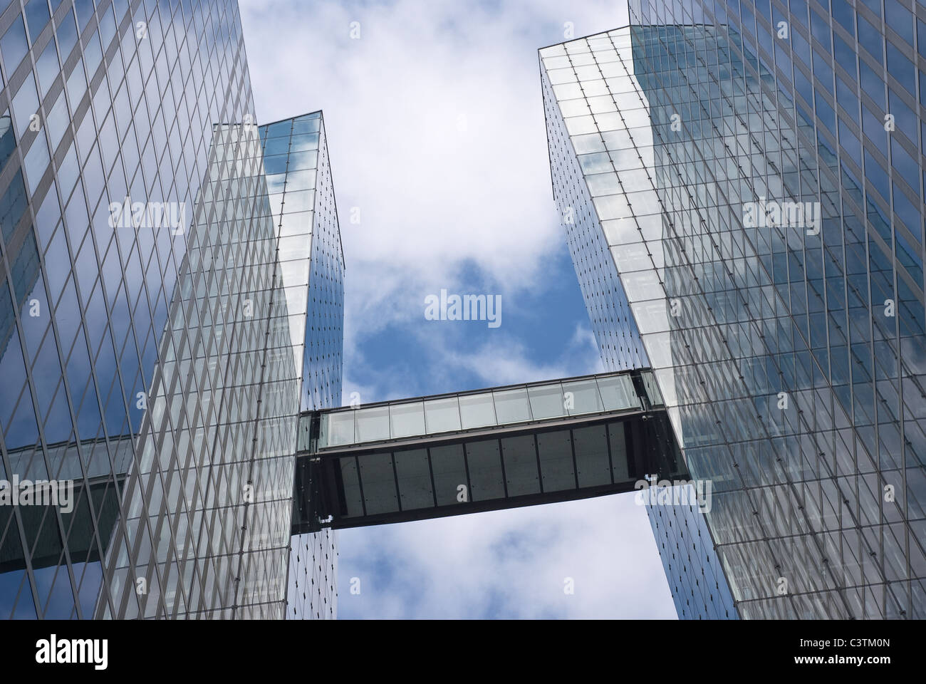 Immeuble de bureaux modernes en tant que Direction de l'architecture urbaine Banque D'Images