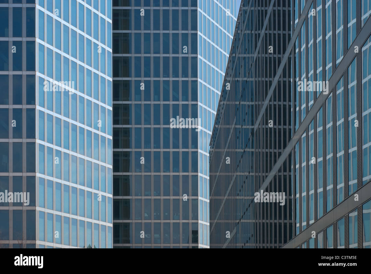 Immeuble de bureaux modernes en tant que Direction de l'architecture urbaine Banque D'Images