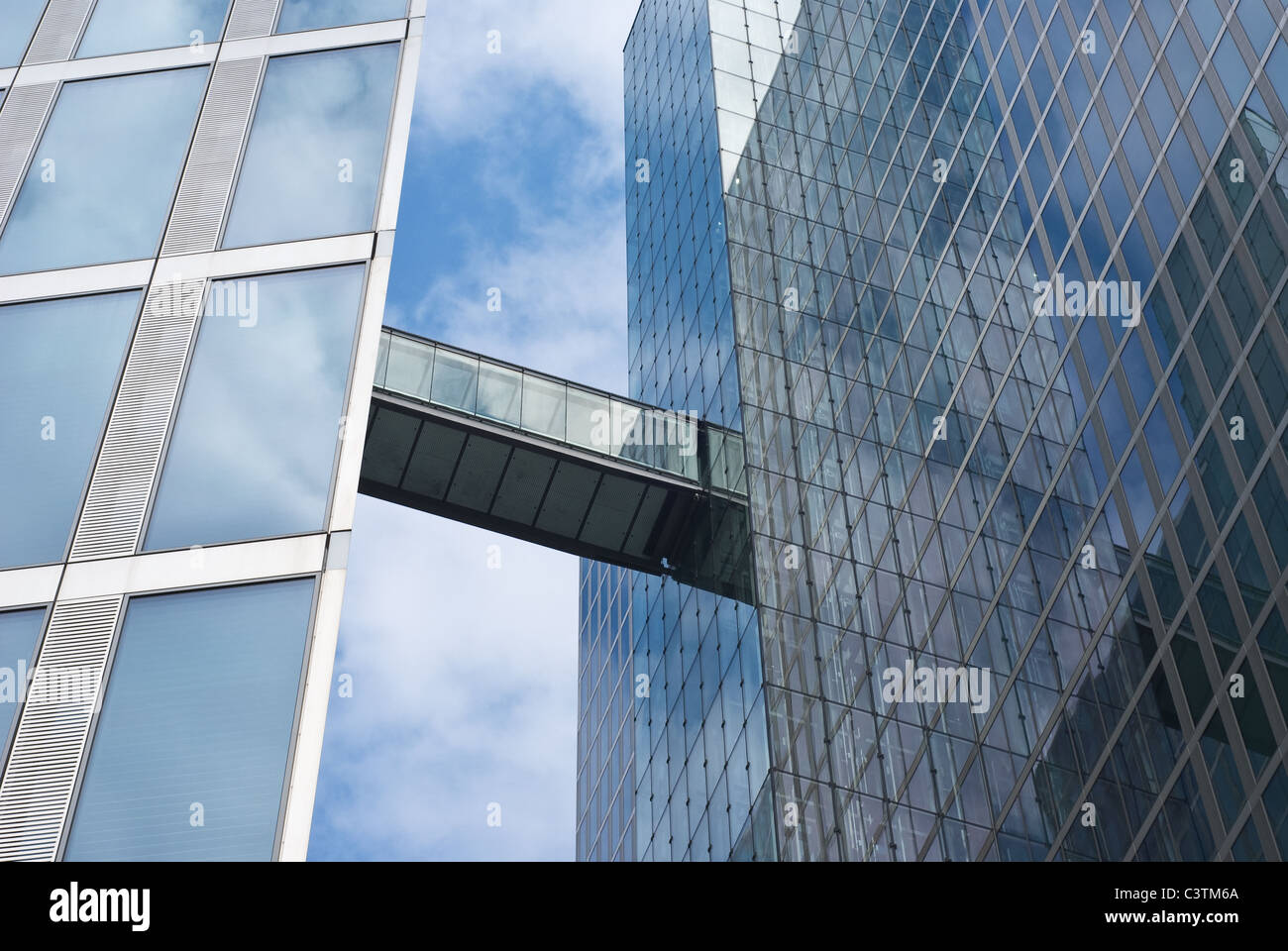 Immeuble de bureaux modernes en tant que Direction de l'architecture urbaine Banque D'Images
