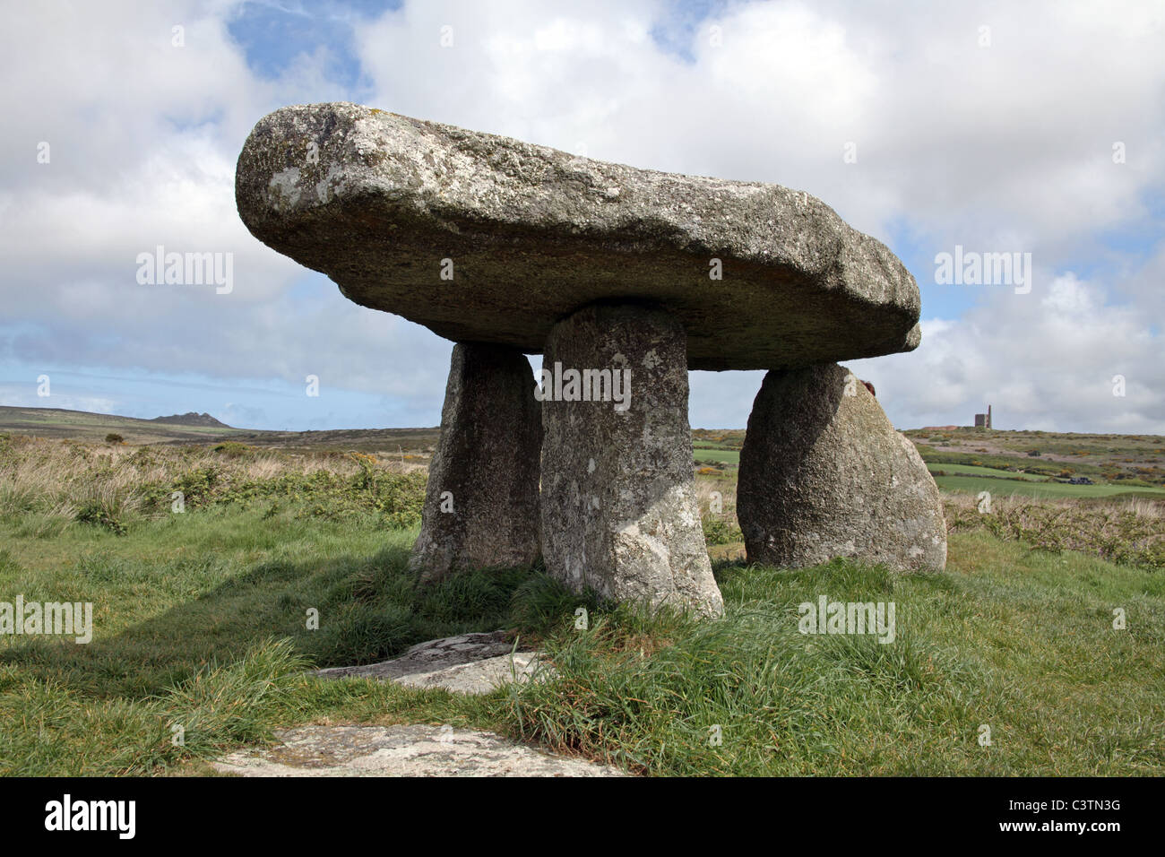 Lanyon Quoit, près de Zennor, Cornwall Banque D'Images