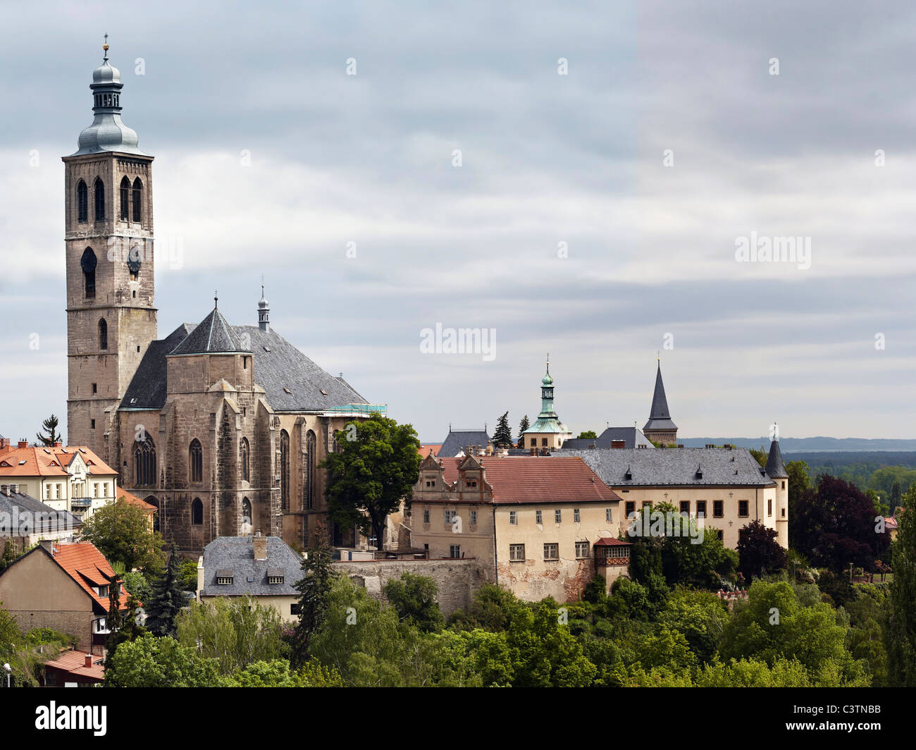 Il Eglise de Saint James - Kutna Hora Banque D'Images