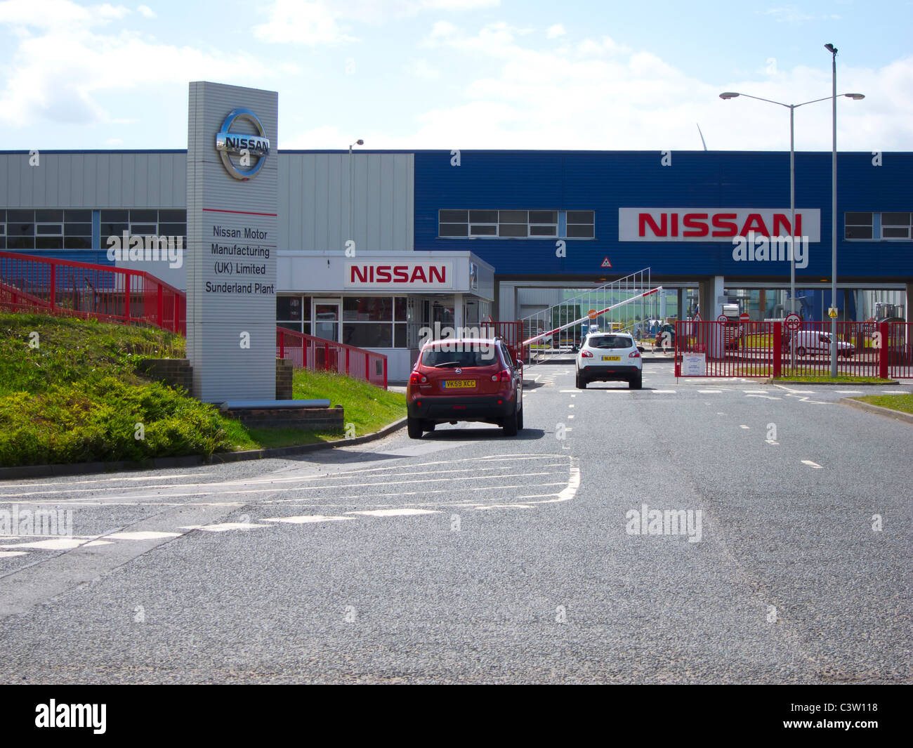 Nissan Motor Manufacturing (UK) Ltd. Banque D'Images