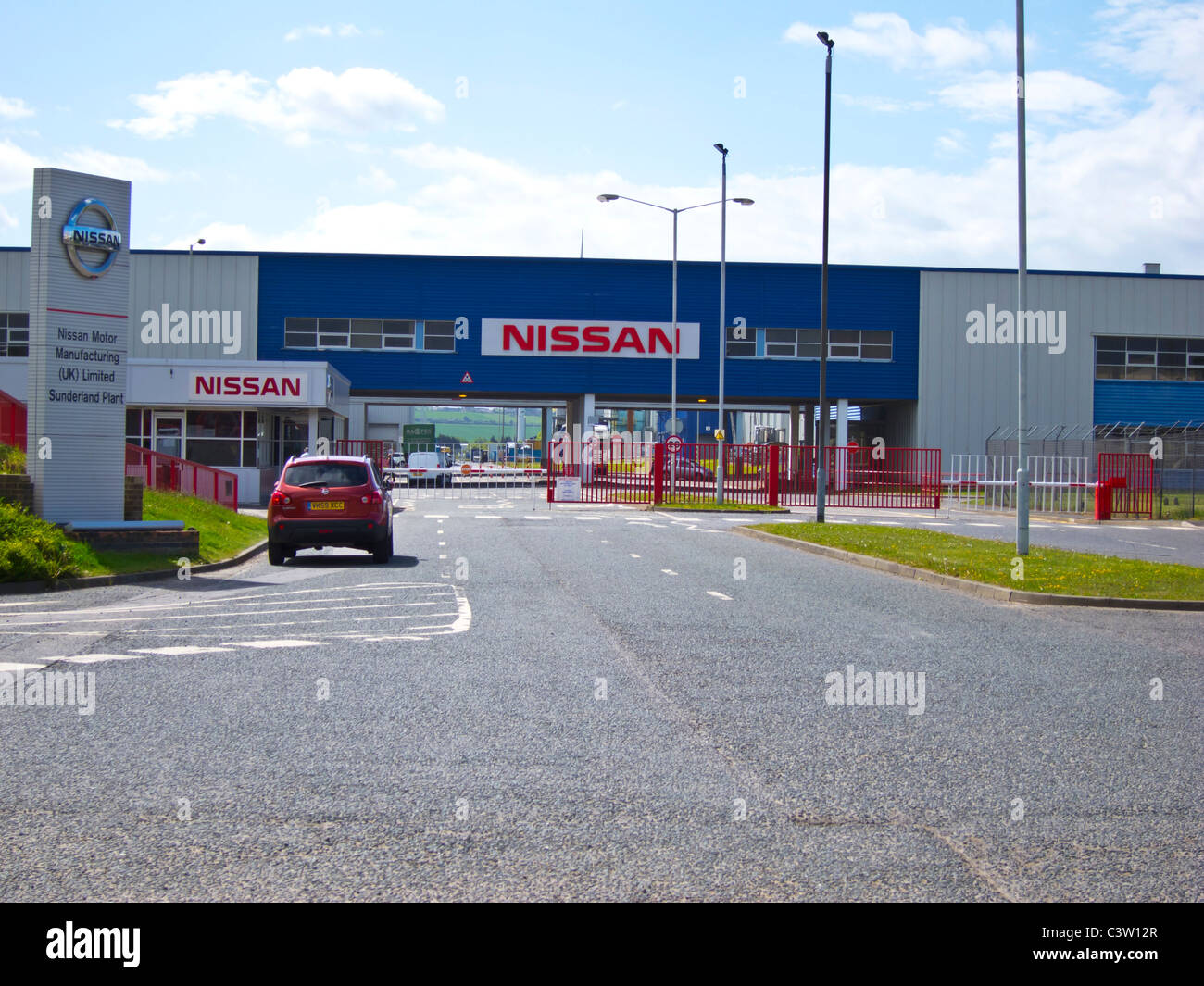 Usine Nissan. Sunderland Banque D'Images