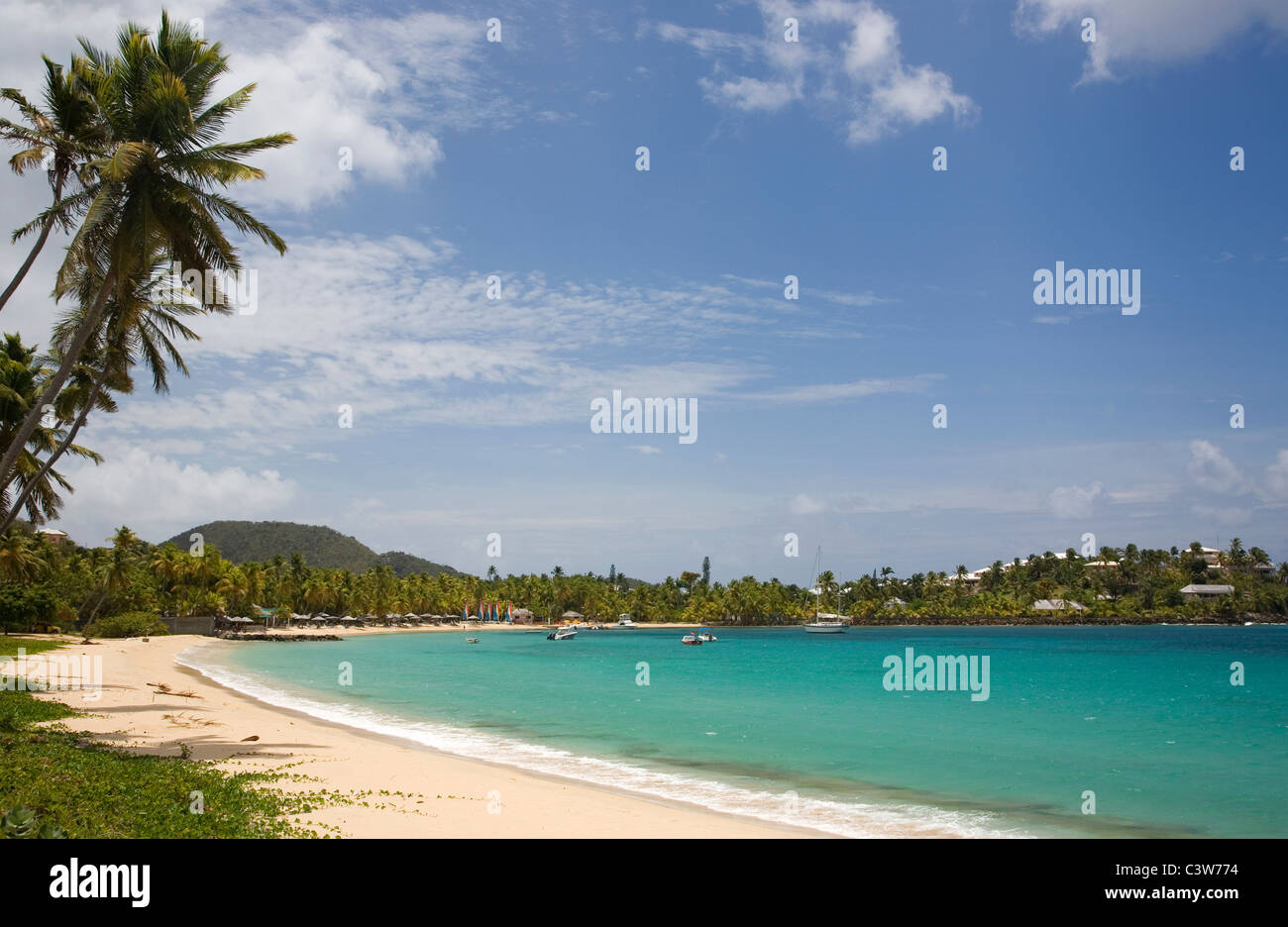 Morris Bay à Antigua Banque D'Images