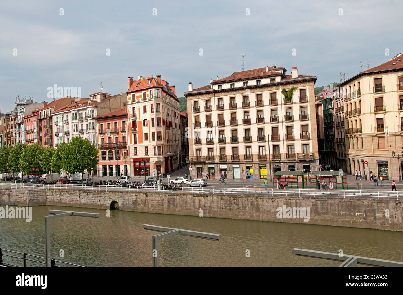 Bilbao Espagne Pays Basque espagnol town city Banque D'Images