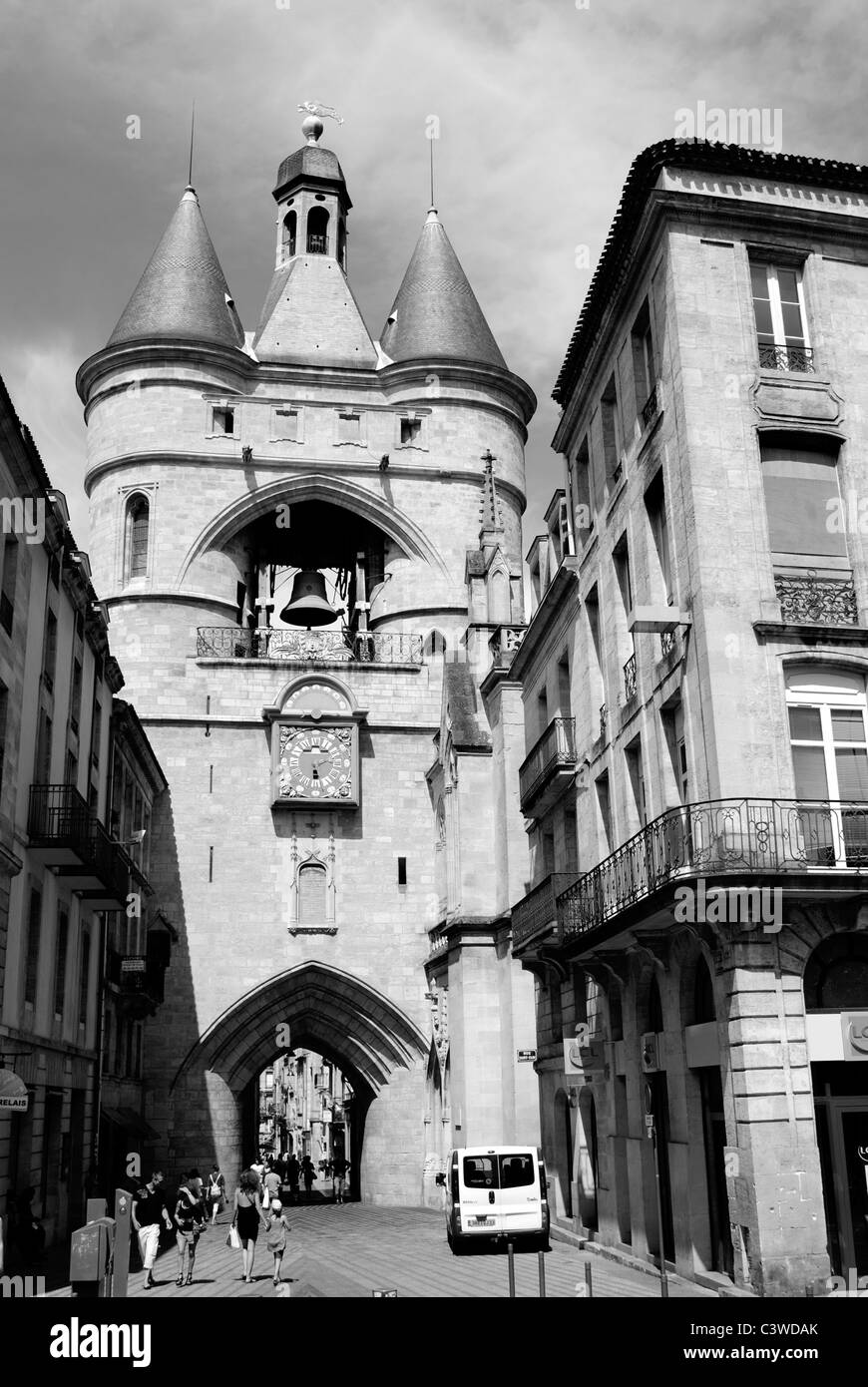 Bordeaux Grosse Cloche Banque D'Images