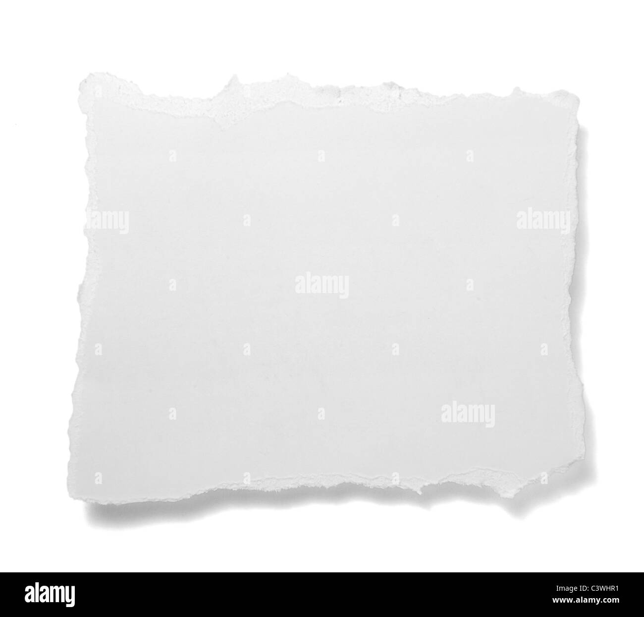 Close up of note papier Banque D'Images