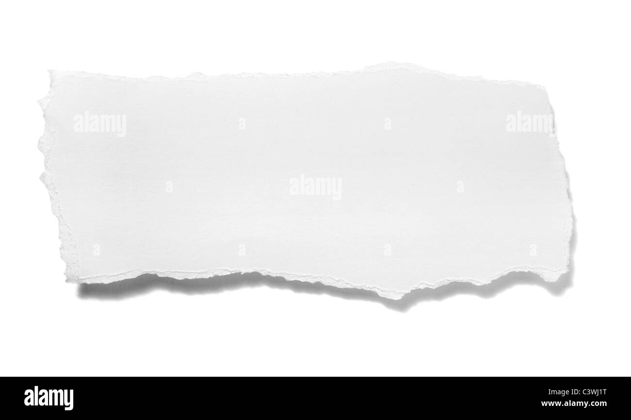 Close up of note papier Banque D'Images