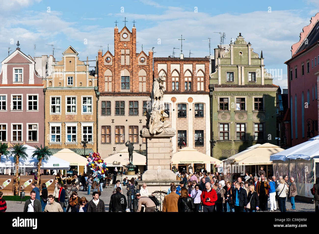 Stary Rynek, Poznan, Pologne, Grande Pologne Banque D'Images