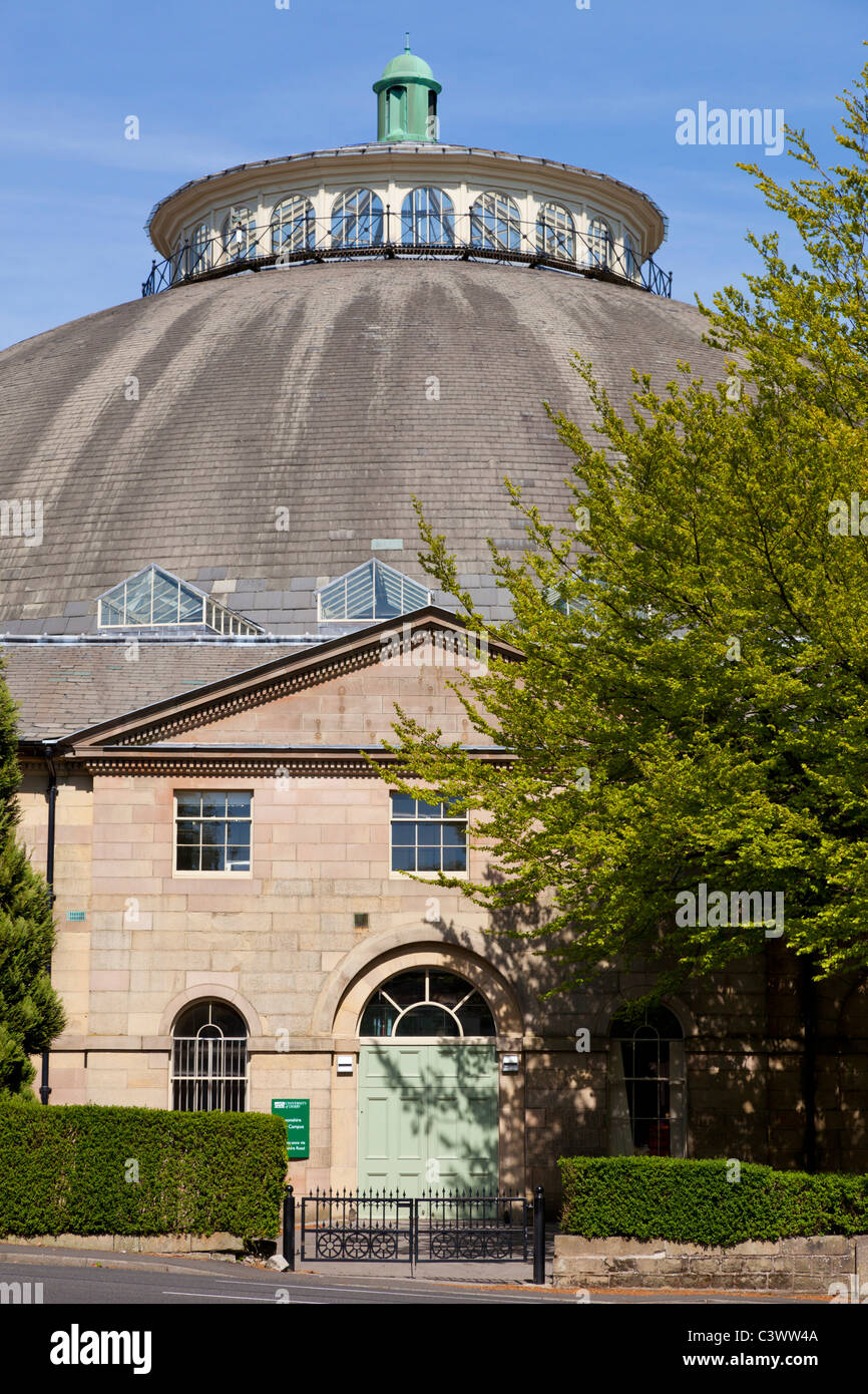 Devonshire campus Devonshire dome partie bâtiment de l'université de Derby Buxton Derbyshire, Angleterre GO UK EU Europe Banque D'Images