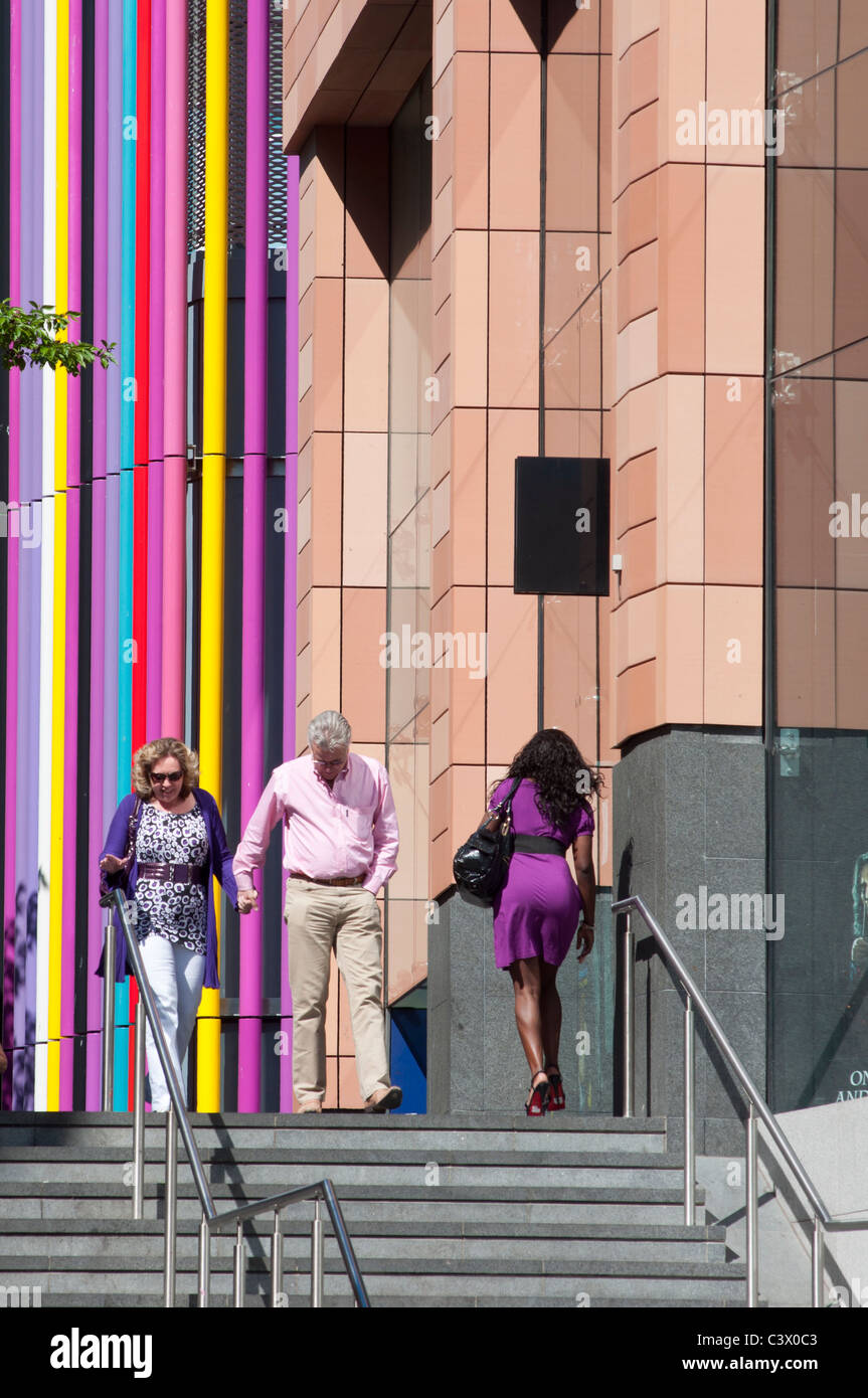 Liverpool One, centre commercial et de loisirs. Liverpool, en Angleterre. Banque D'Images