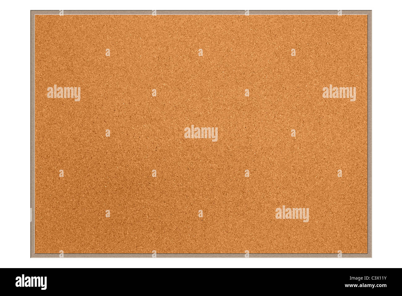 Un nouveau panneau de liège pour une utilisation en l'état ou pour les concepteurs de placer ou de copie sur clip art. Banque D'Images